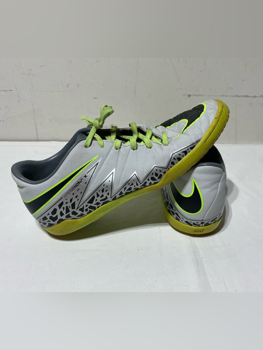 Nike Hypervenom Phelon II IC 2016 Indoor Soccer Shoes Mens 8 Green 749898-003